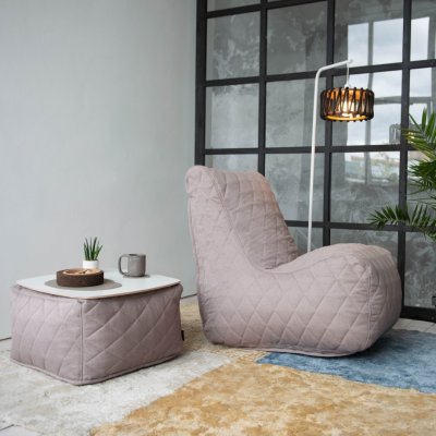 Seat Quilted Nordic OEKO-TEX ® - jättemjuk fåtölj REA!