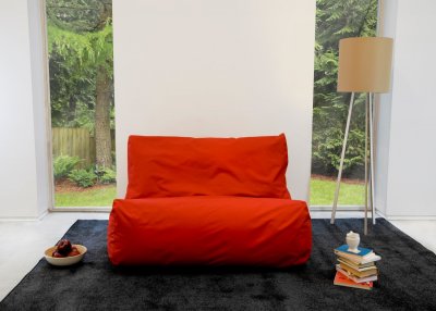 soffa seat utemöbler röd